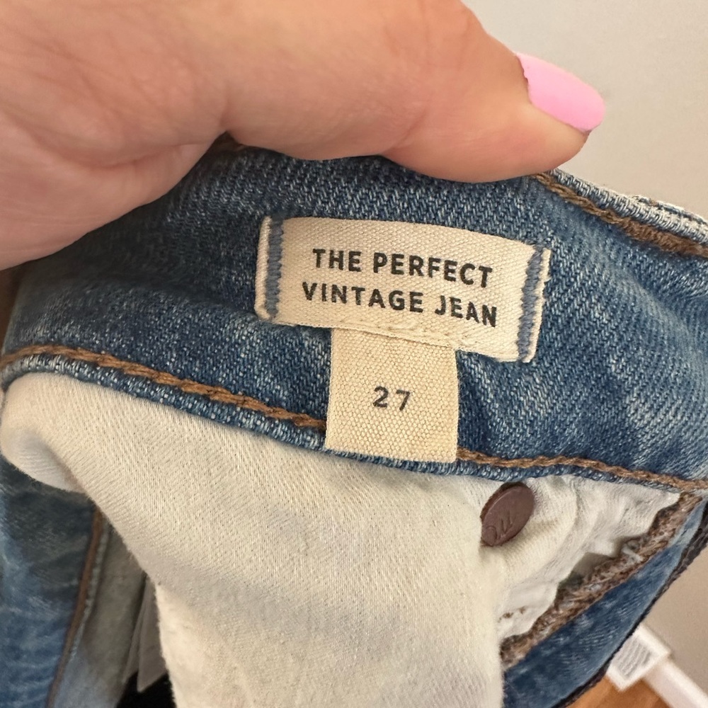 Madewell Perfect Vintage Jean - Picture 4 of 5